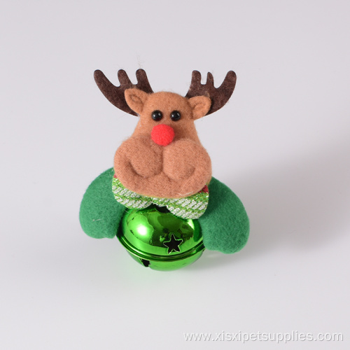 christmas toy for cat bell santa playing toy